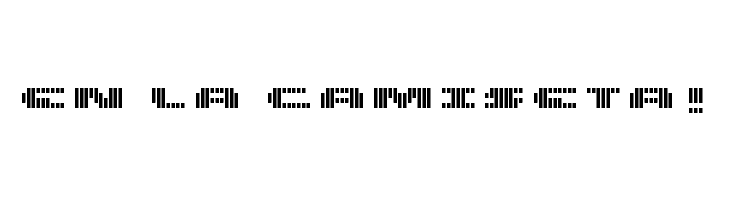 UP Tiny lcd four 8 decoV  Free Fonts Download