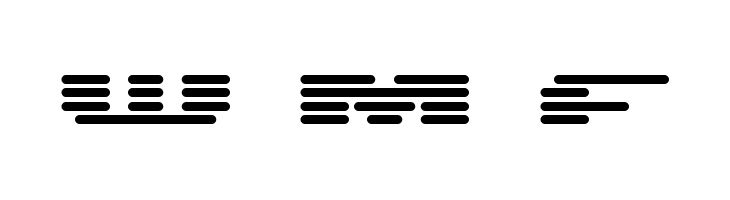 UP Tiny lcd four 8 decoH  Free Fonts Download