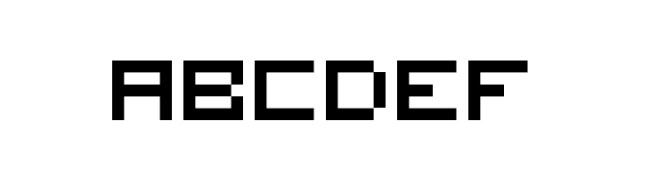 5x5 square  Free Fonts Download