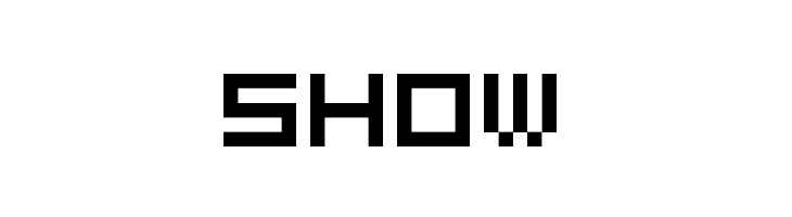 5x5 square  Free Fonts Download