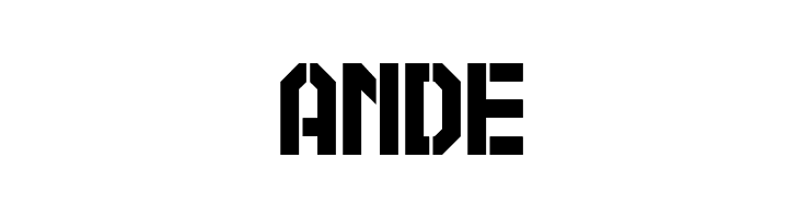 KOMANDAN  Free Fonts Download