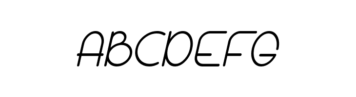 Bandar Italic  Free Fonts Download