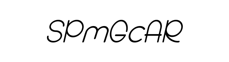 Bandar Italic  Free Fonts Download