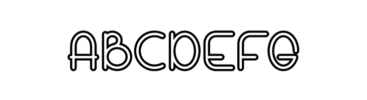 Bandar Outline  Free Fonts Download