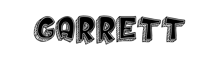 Doodletoon fill  Free Fonts Download