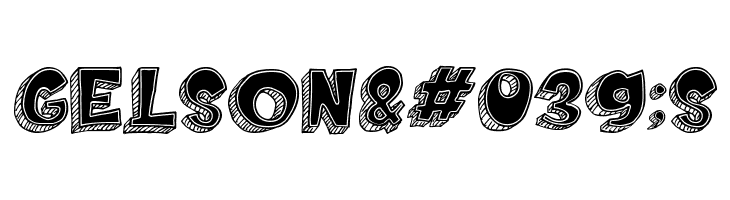 Doodletoon fill  Free Fonts Download