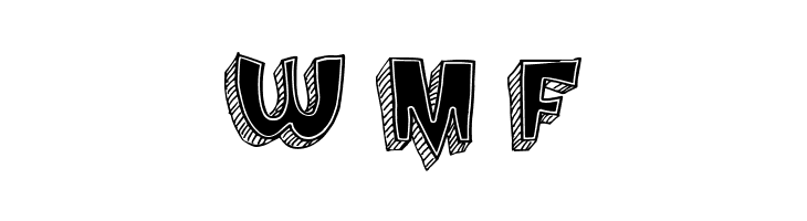 Doodletoon fill  Free Fonts Download