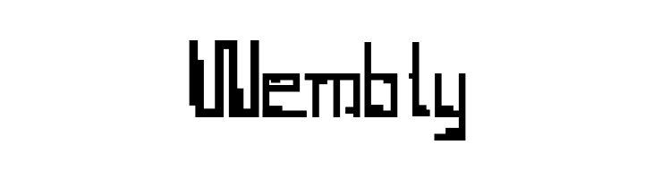 Tetris_Hollow  Free Fonts Download