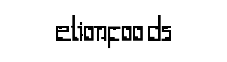 Tetris_Hollow  Free Fonts Download