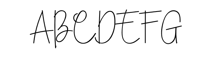 EightiesSignatureRegular  Free Fonts Download