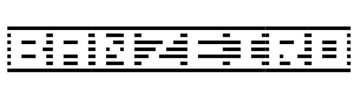 border7alp  Free Fonts Download