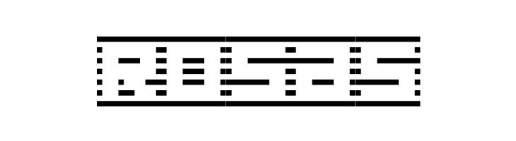 border7alp  Free Fonts Download