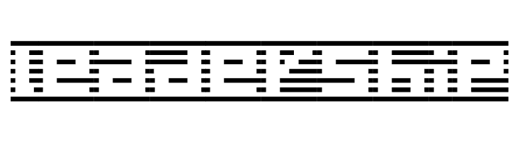 border7alp  Free Fonts Download