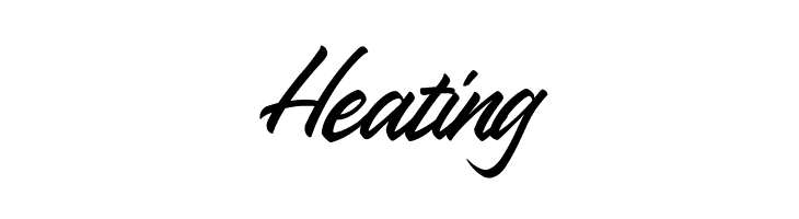 Heating Selogiri Font