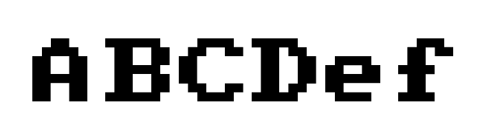 PC Senior Regular  Free Fonts Download