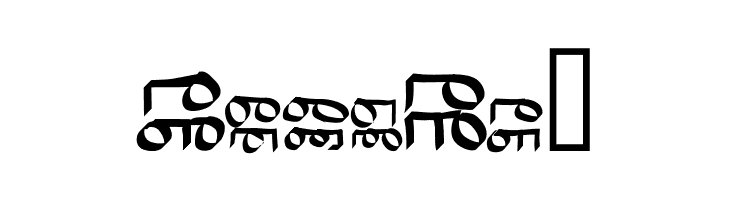 BinaryVerges-Regular  Free Fonts Download