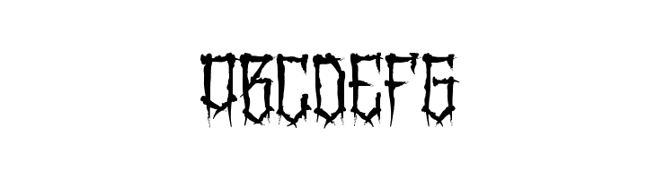BangLYCH - Revenge Horror I  Free Fonts Download