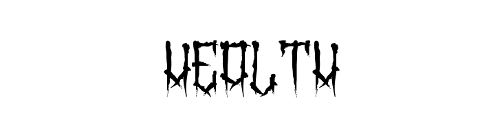 BangLYCH - Revenge Horror I  Free Fonts Download