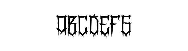 BangLYCH - Revenge Horror III  Free Fonts Download