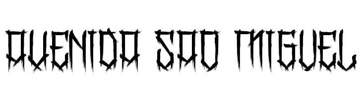 BangLYCH - Revenge Horror III  Free Fonts Download