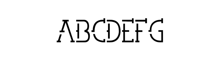 SMBRN Stencil  Free Fonts Download