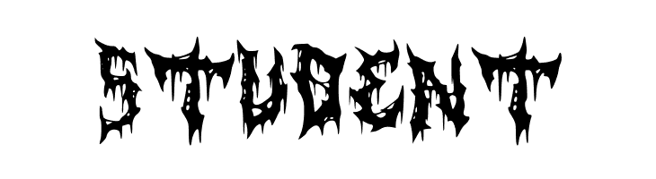 Horrorizer Regular  Free Fonts Download