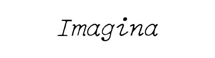 IBM Selectric Light Italic  Free Fonts Download