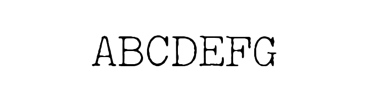 Selectric Pica Regular  Free Fonts Download