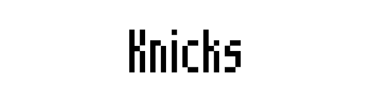 NarrowPix  Free Fonts Download