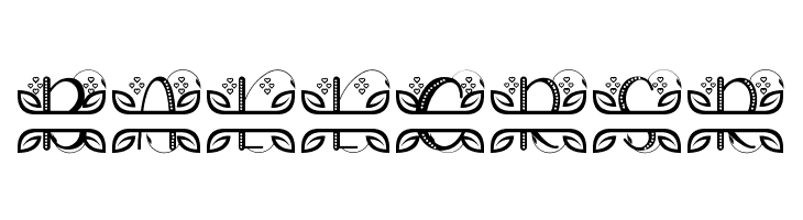 ALINDA MONOGRAM  Free Fonts Download