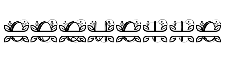 ALINDA MONOGRAM  Free Fonts Download