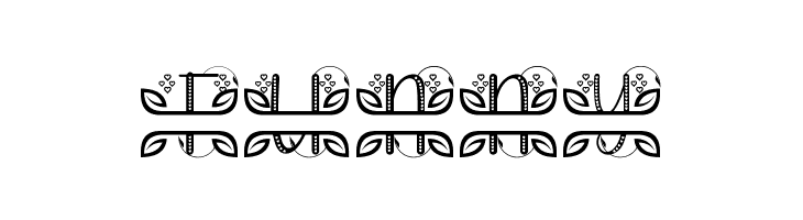 ALINDA MONOGRAM  Free Fonts Download