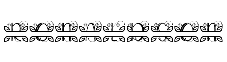 ALINDA MONOGRAM  Free Fonts Download