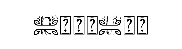 ALINDA MONOGRAM  Free Fonts Download