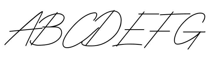 Digital Signature  Free Fonts Download