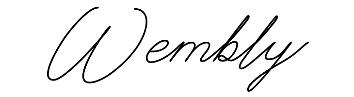 Digital Signature  Free Fonts Download