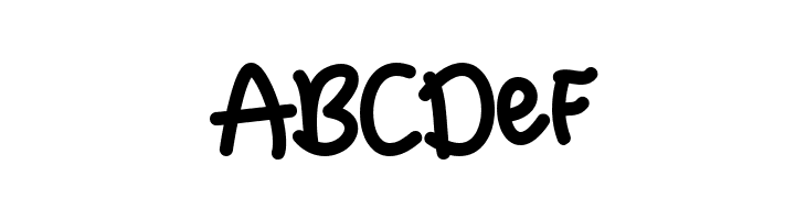 Cheerful Yellow - Personal Use  Free Fonts Download