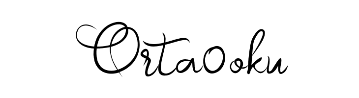 Akurapoppo Luxury Handwritten  Free Fonts Download