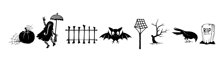 Alit Halloween Regular  Free Fonts Download