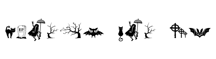 Alit Halloween Regular  Free Fonts Download