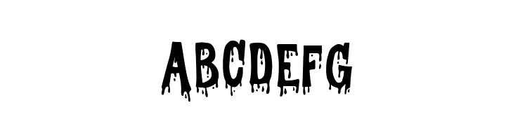 The crot blood Regular  Free Fonts Download