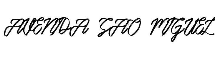 Bennington Glow Demo Version  Free Fonts Download