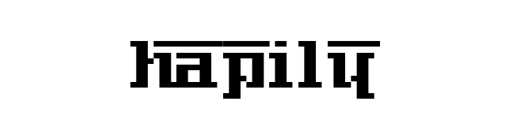 NerimaNumber  Free Fonts Download