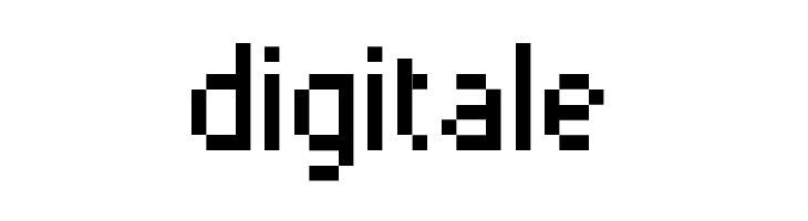 digitale PixelSix00 Font