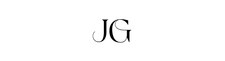 JG Glamore Font