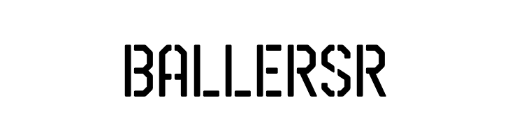 Airborne 86 Stencil  Free Fonts Download