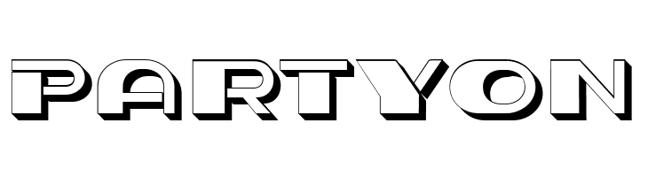 Stage Hollow Regular  Free Fonts Download