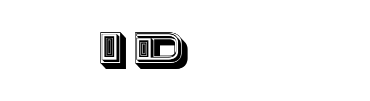 Stage Oriental Extruded Regular  Free Fonts Download