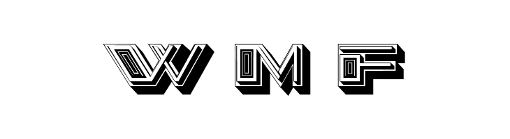 Stage Oriental Extruded Regular  Free Fonts Download