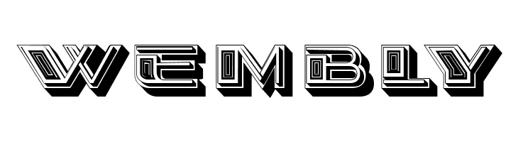 Stage Oriental Extruded Regular  Free Fonts Download